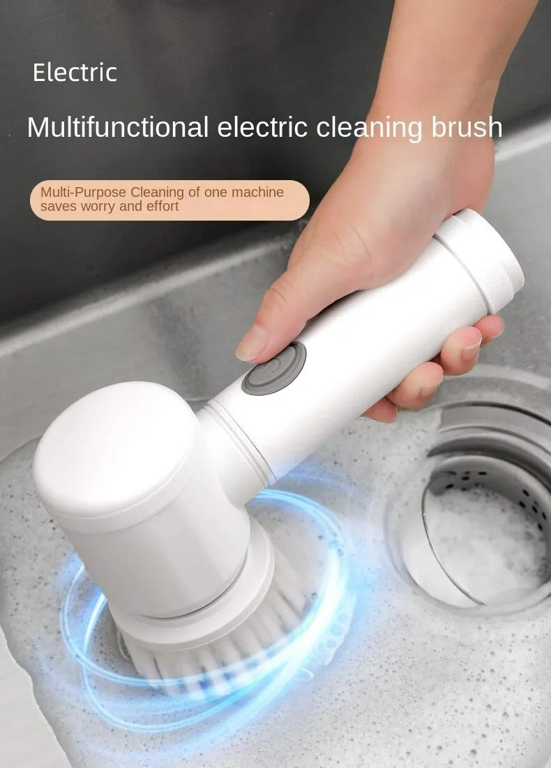 Multi-functional Electric Cleaning Brush for Kitchen and Bathroom